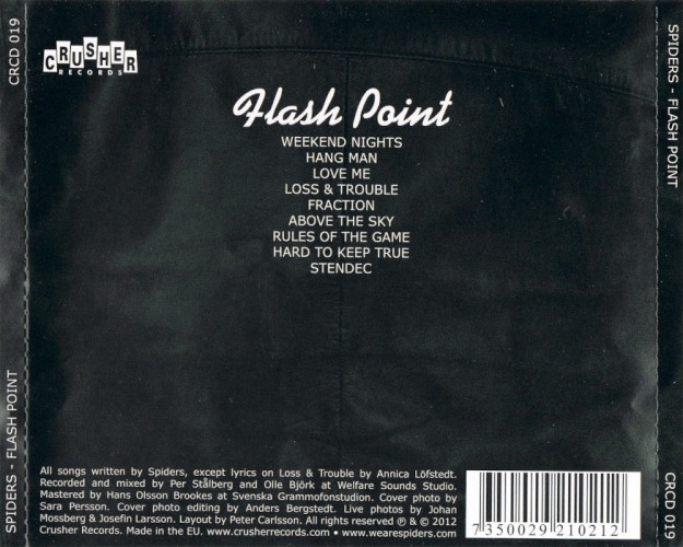 Album Back Cover