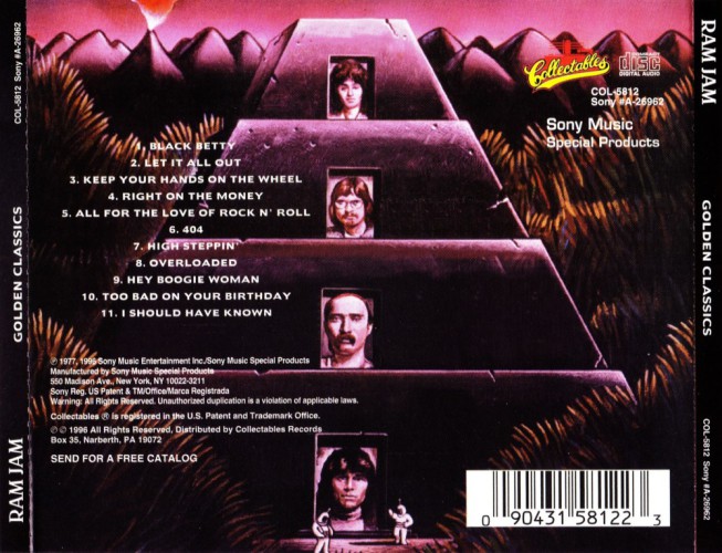 Album Back Cover