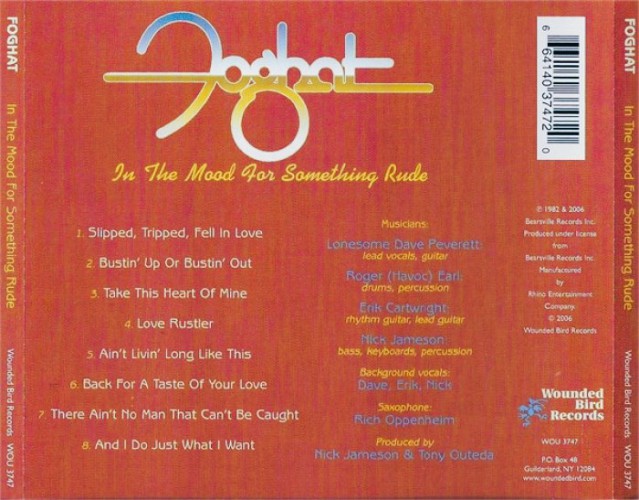 Album Back Cover