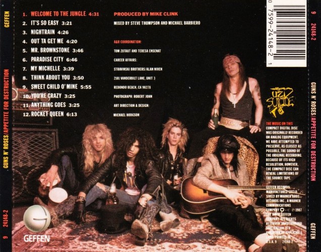 Album Back Cover