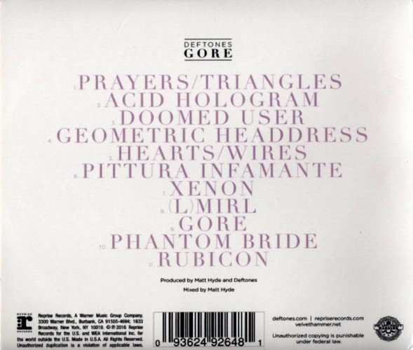 Album Back Cover