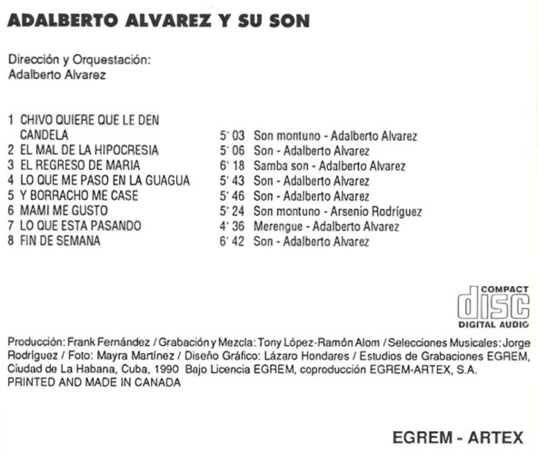 Album Back Cover