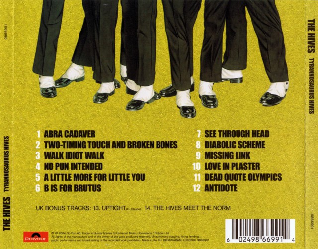 Album Back Cover