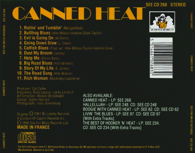 Album Back Cover