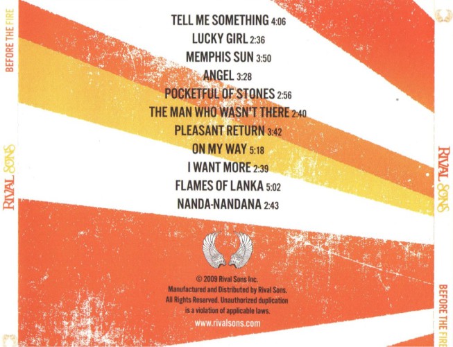 Album Back Cover