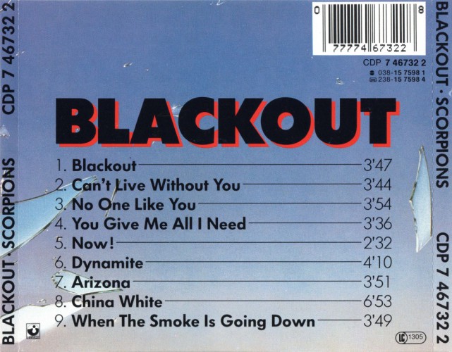 Album Back Cover
