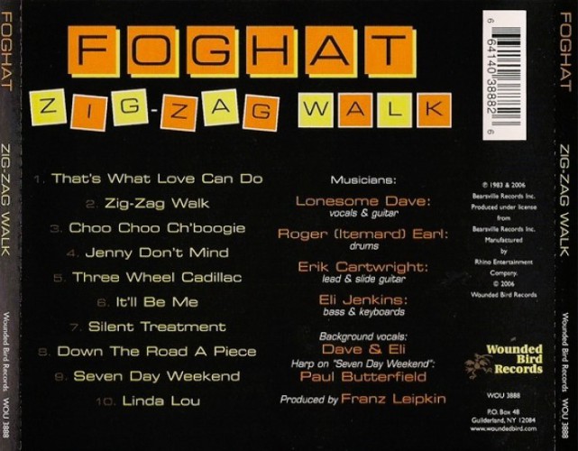 Album Back Cover