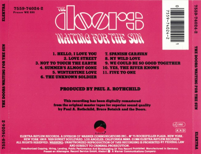Album Back Cover