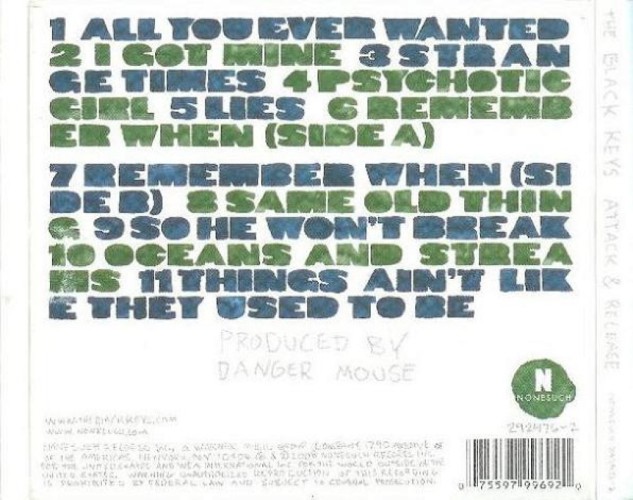 Album Back Cover