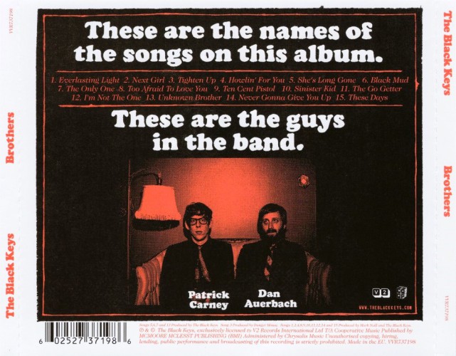 Album Back Cover