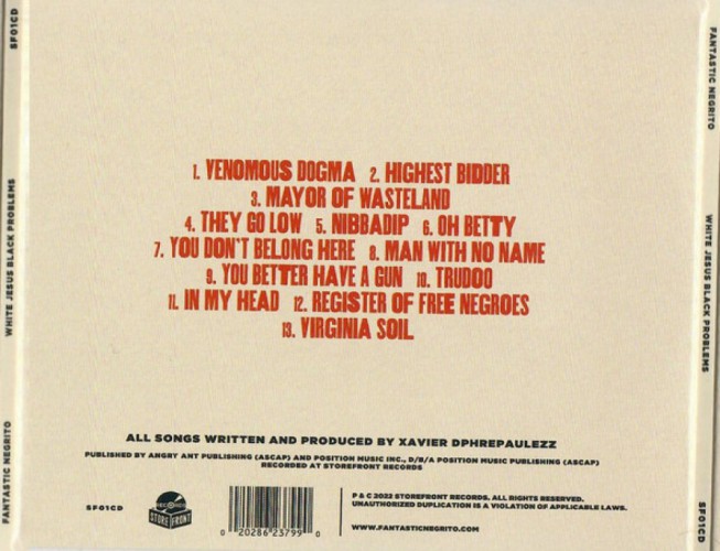 Album Back Cover