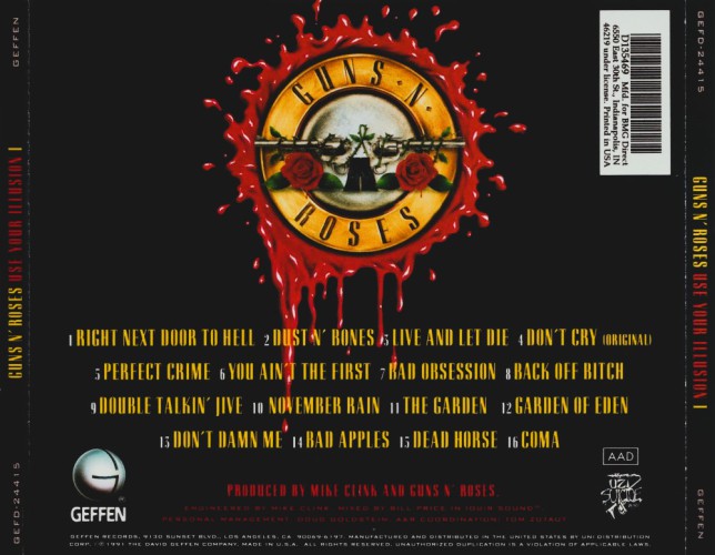 Album Back Cover