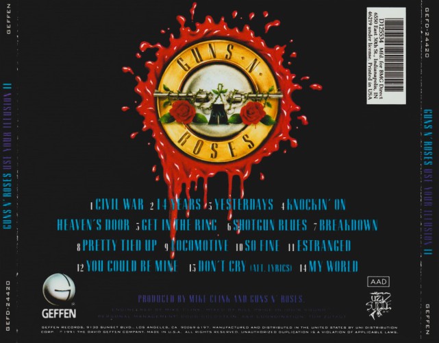 Album Back Cover