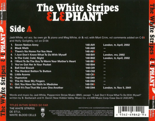 Album Back Cover
