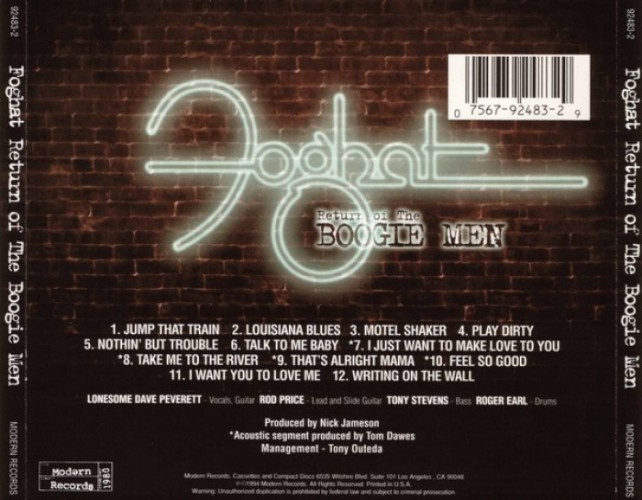 Album Back Cover