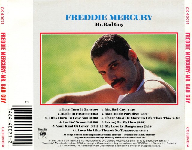 Album Back Cover