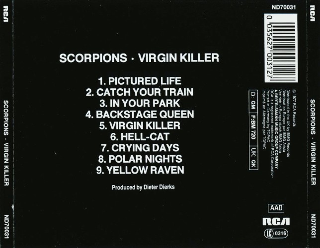 Album Back Cover
