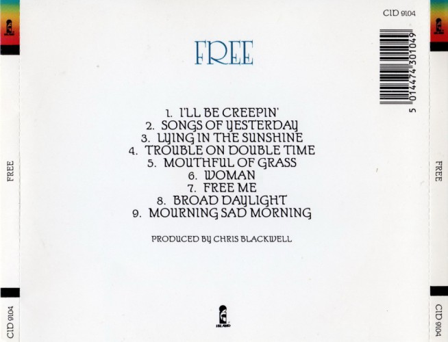 Album Back Cover