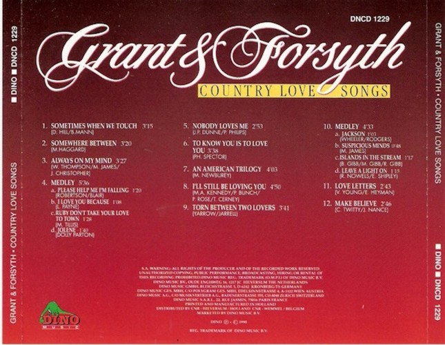 Album Back Cover