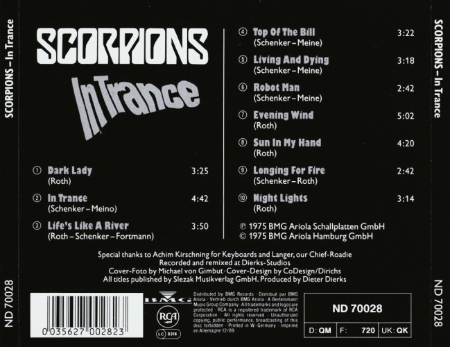 Album Back Cover