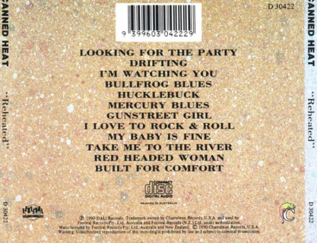 Album Back Cover