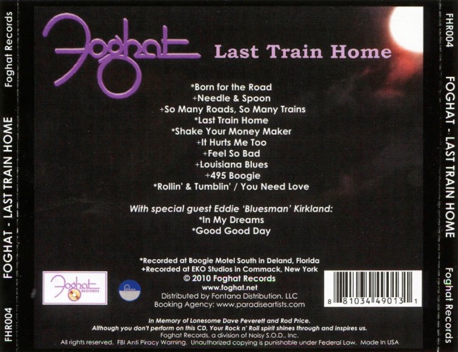 Album Back Cover