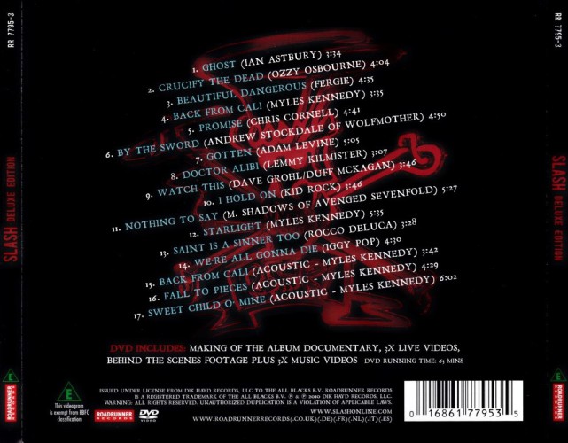 Album Back Cover
