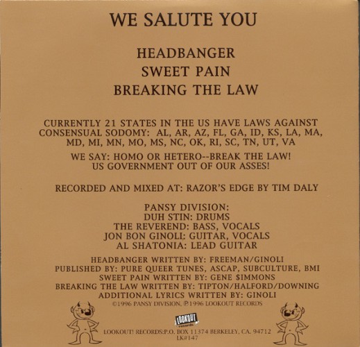 Album Back Cover