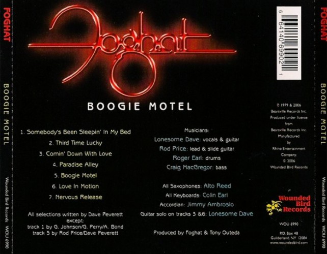 Album Back Cover