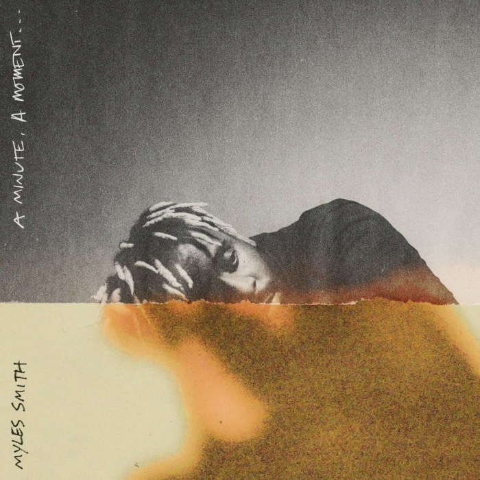 Album cover for A Minute, A Moment... - Myles Smith
