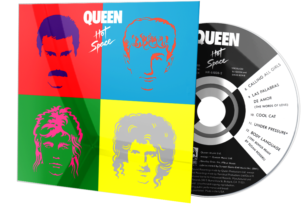 Queen Hot Space Vinilo