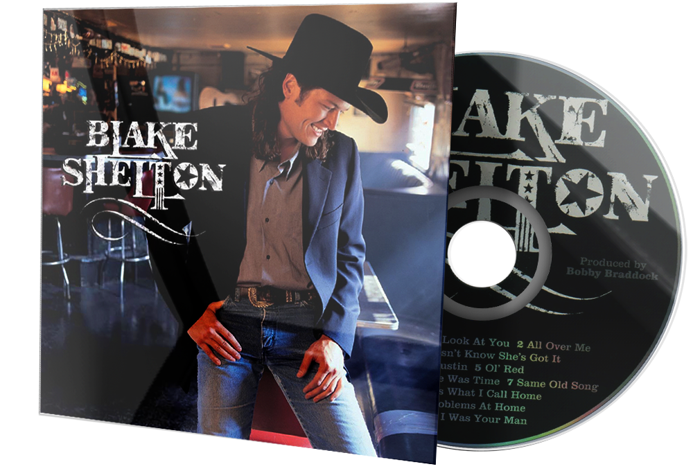 Blake Shelton signed 2005 Home Single CD Cover w/ Case (No CD