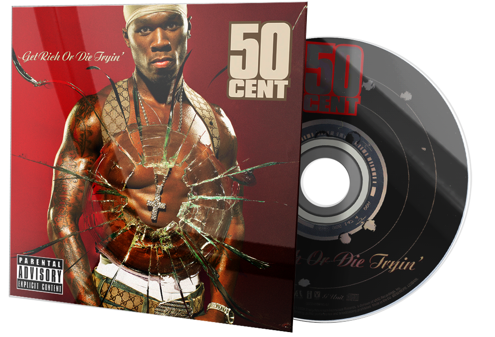 50 Cent - Get Rich Or Die Tryin Opaque Red Vinyl - sensibleregulations.org