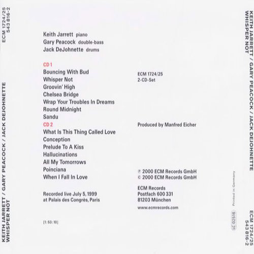 Album Back Cover