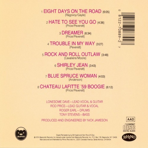 Album Back Cover