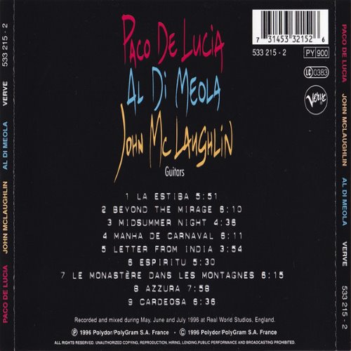 Album Back Cover