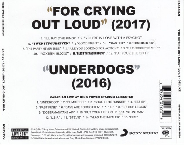 Album Back Cover