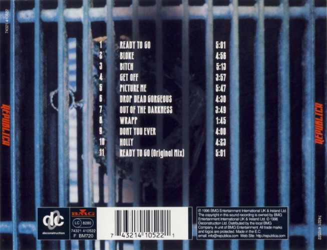 Album Back Cover