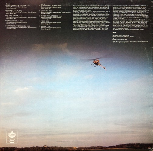Album Back Cover