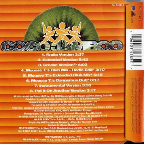Album Back Cover