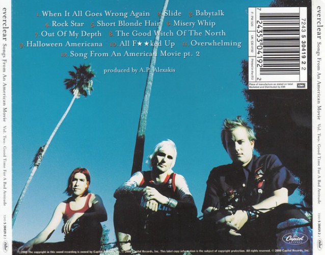 Album Back Cover