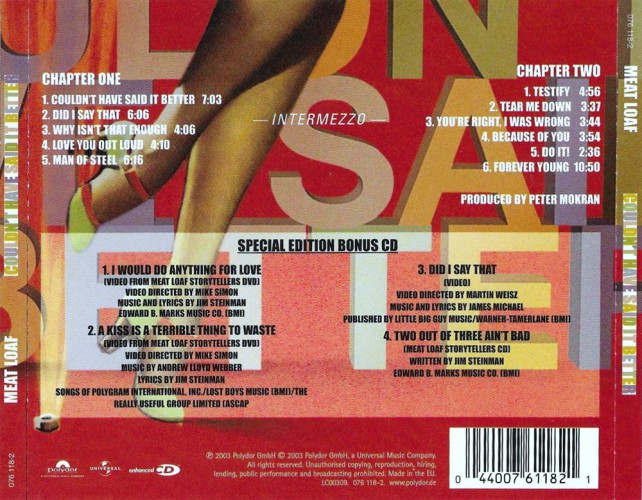 Album Back Cover