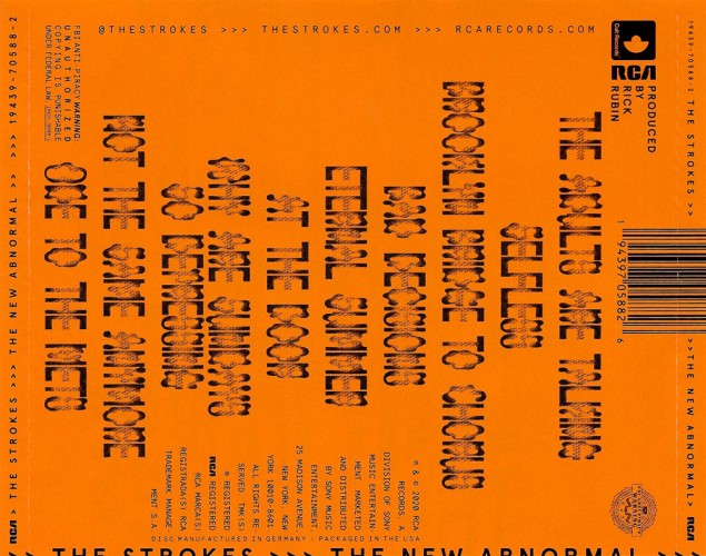 Album Back Cover