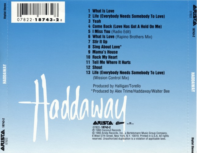 Album Back Cover