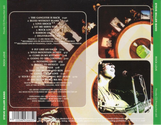 Album Back Cover