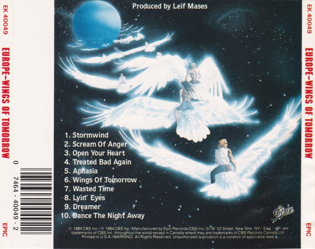 Album Back Cover