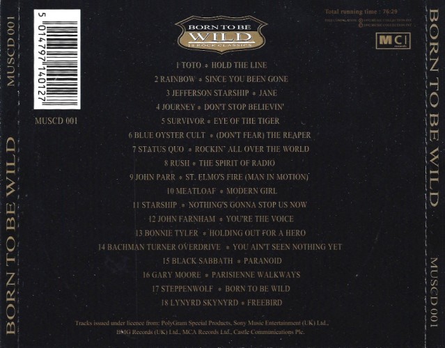 Album Back Cover