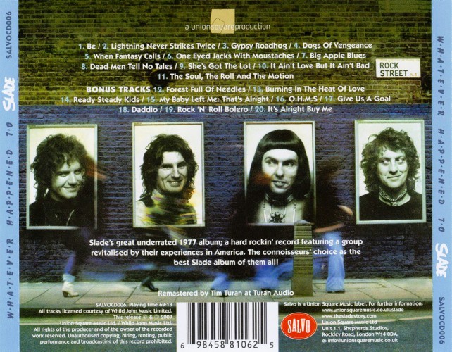 Album Back Cover