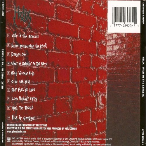 Album Back Cover
