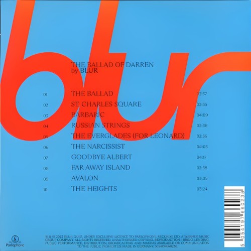 Album Back Cover